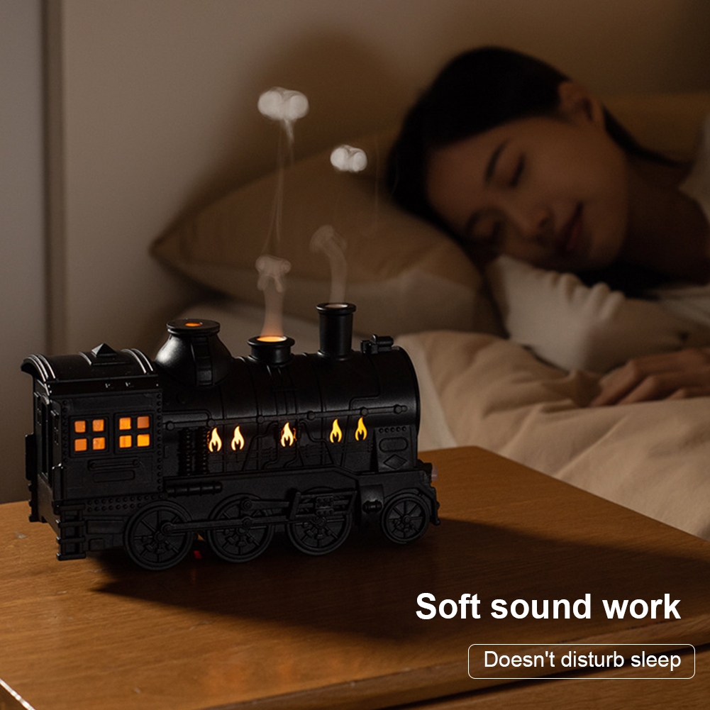 Essential oil diffuser train
