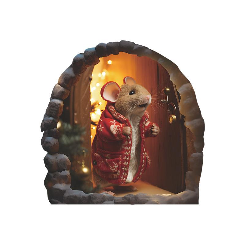🐭3D Mouse Sticker