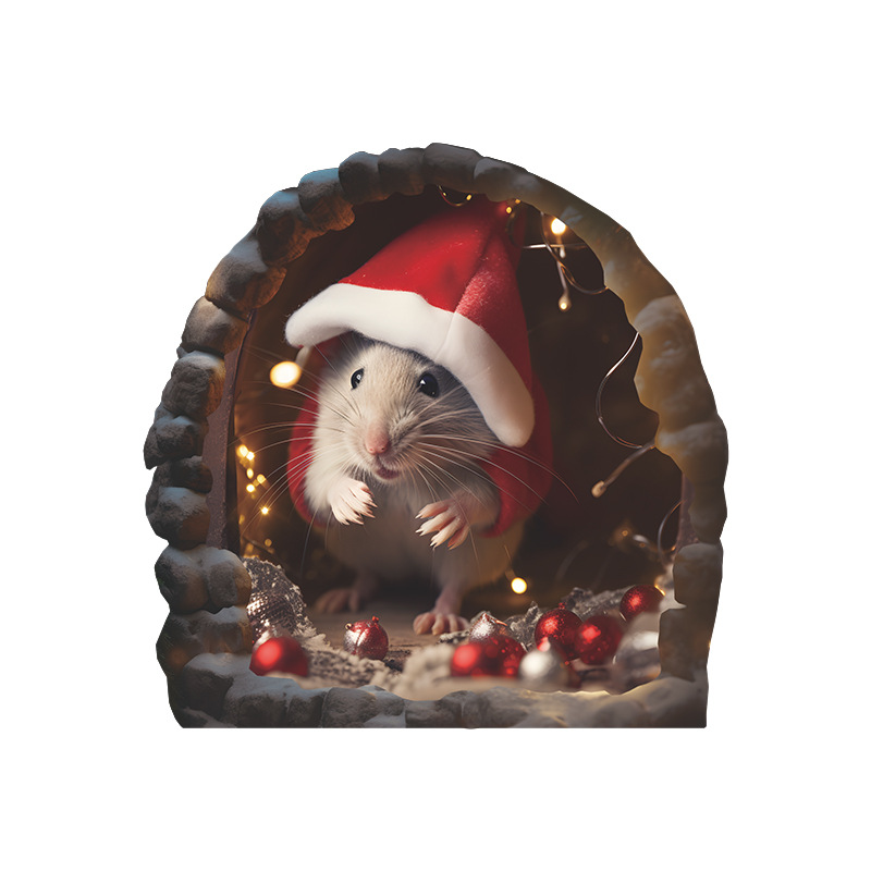 🐭3D Mouse Sticker
