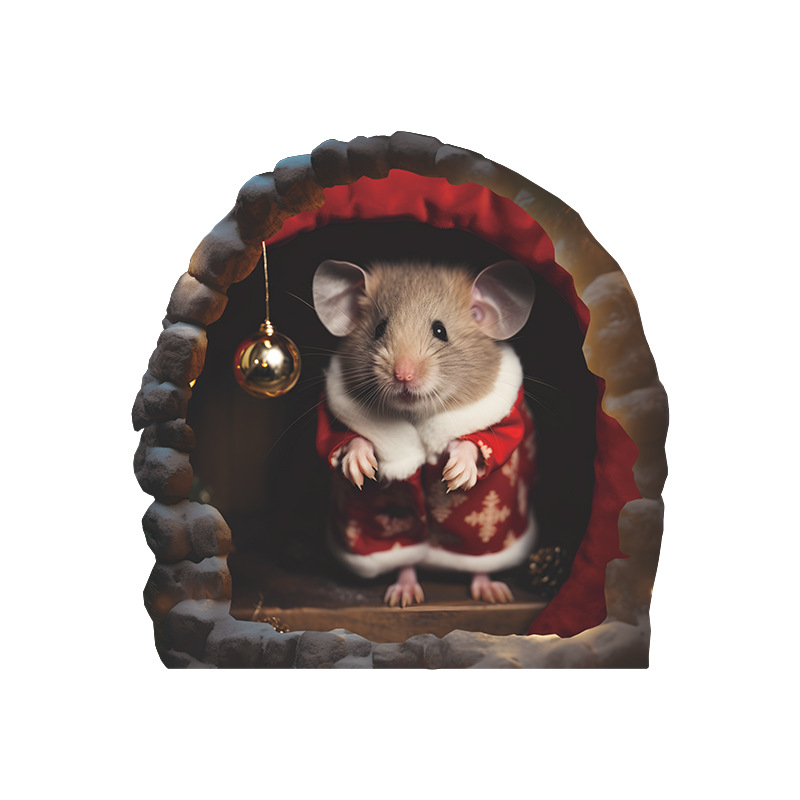 🐭3D Mouse Sticker
