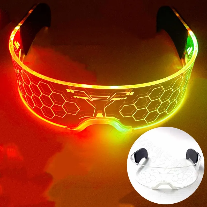 🔥Hot Sale-🌈Neon LED Technology Luminous Glasses👓