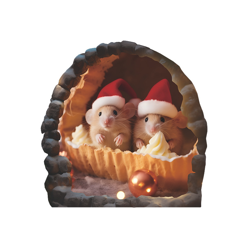🐭3D Mouse Sticker
