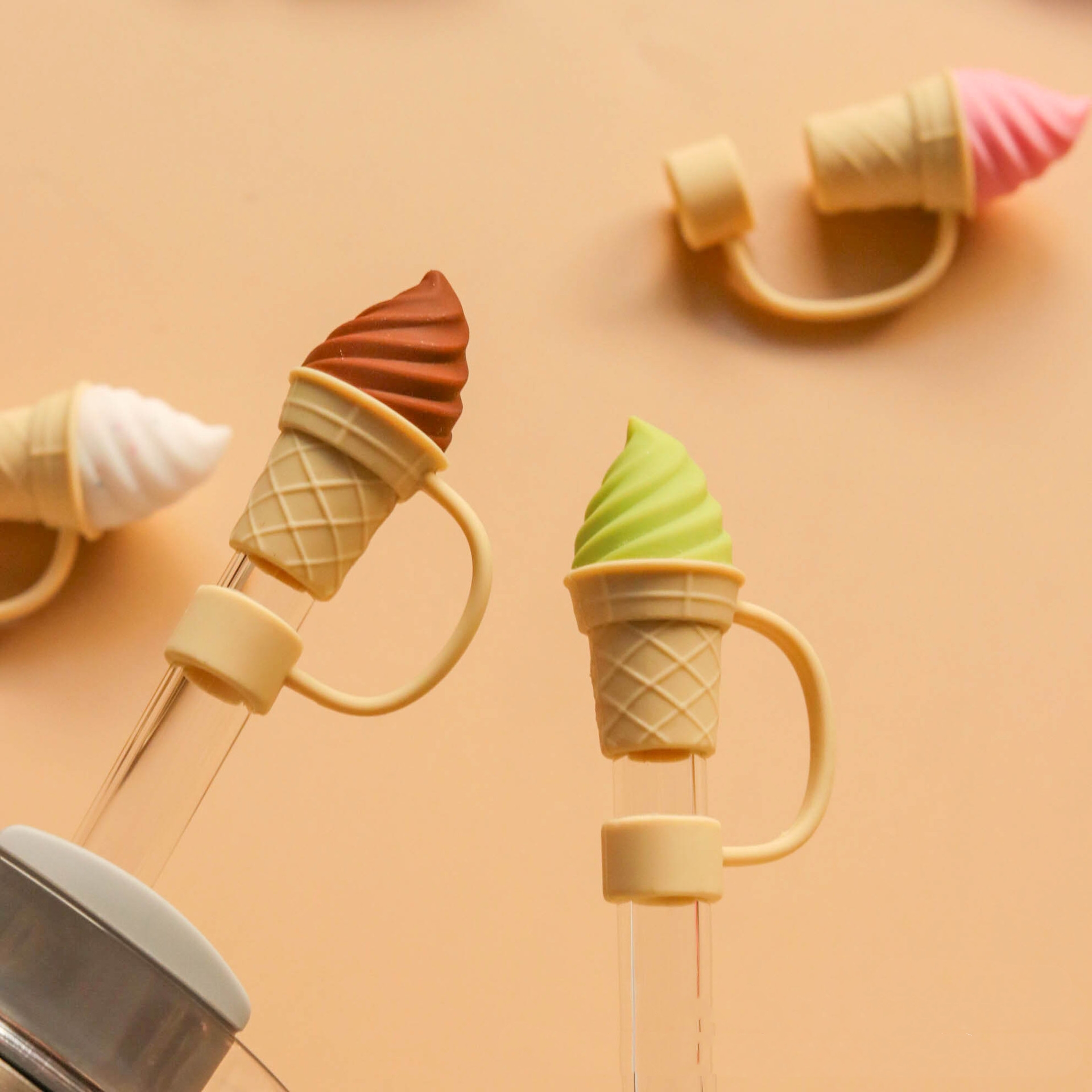 🥤10mm Straw Silicone Cap