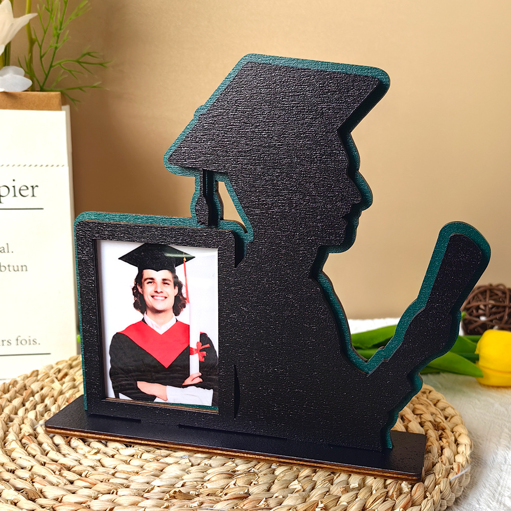 🎓2024 Graduation Photo Wooden Photo Frame Ornaments-Perfect Gift💝