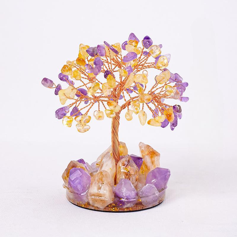 Original Stone Crystal Tree - Handmade Tree of Life🌲