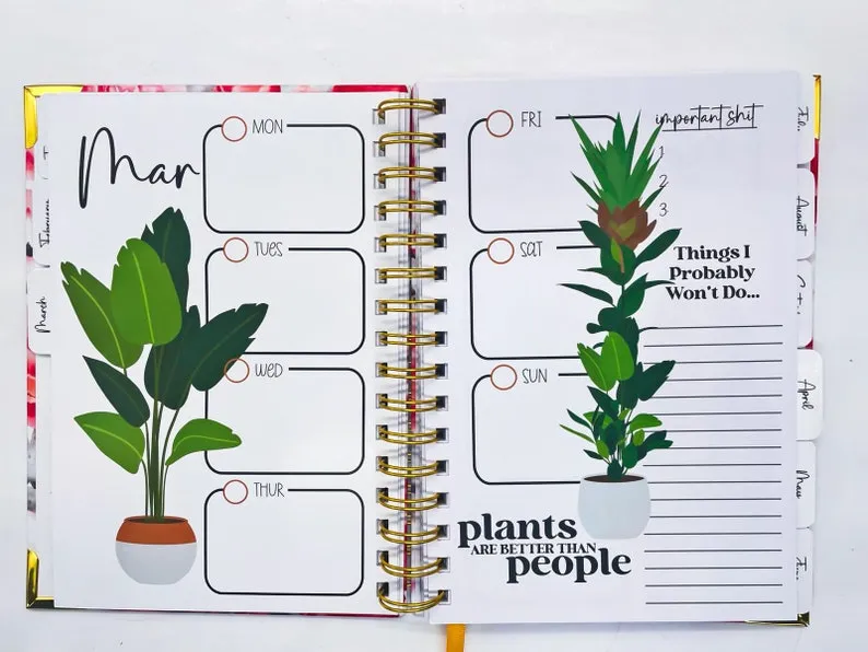 My Fucking Planner Sweary Planner