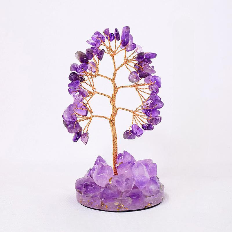 Original Stone Crystal Tree - Handmade Tree of Life🌲