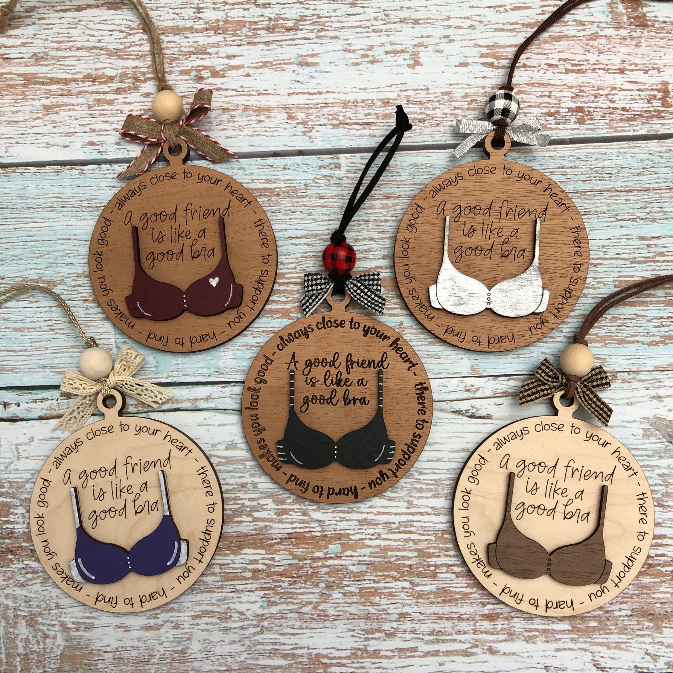 👭Friendship Bra Ornament💃