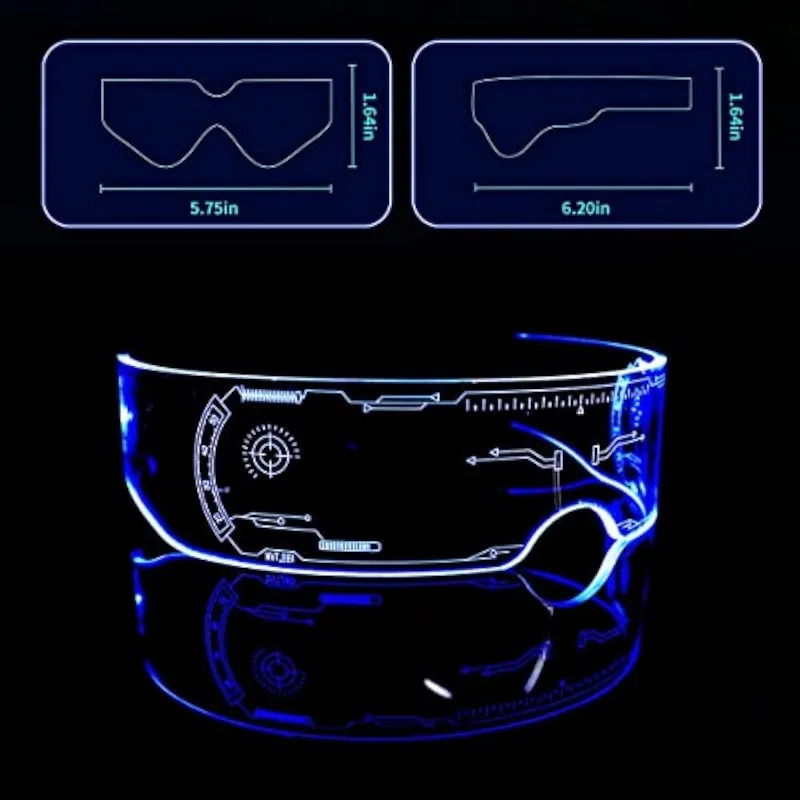 🔥Hot Sale-🌈Neon LED Technology Luminous Glasses👓