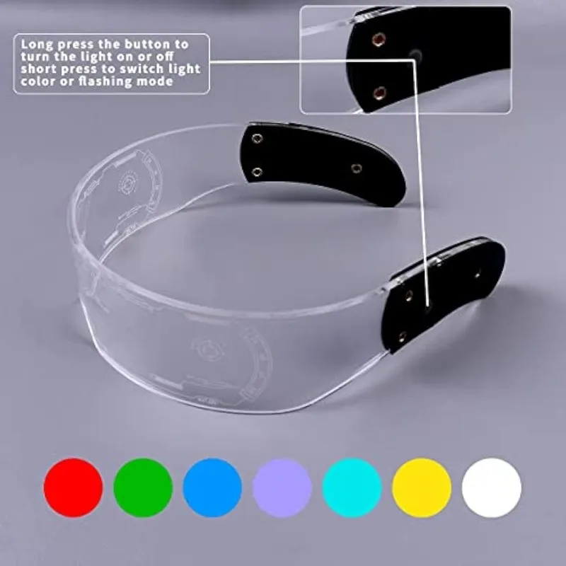 🔥Hot Sale-🌈Neon LED Technology Luminous Glasses👓