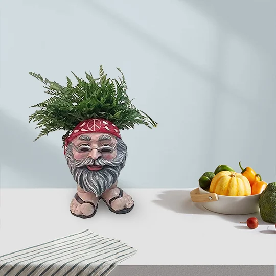 🔥BUY 2 FREE SHIPPING🔥Mugglys Face Statue Planter