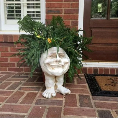 🔥(49% OFF NOW) Mugglys Face Statue Planter