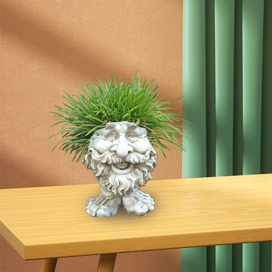 🔥BUY 2 FREE SHIPPING🔥Mugglys Face Statue Planter