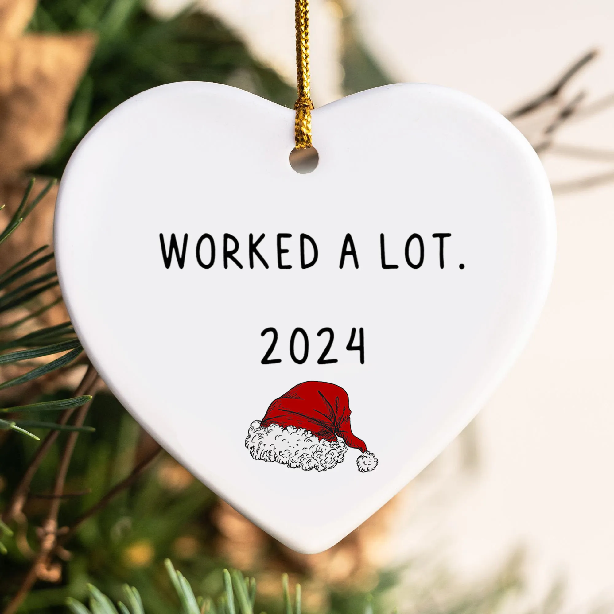 🌲Christmas Funny Heart Shaped Ornament