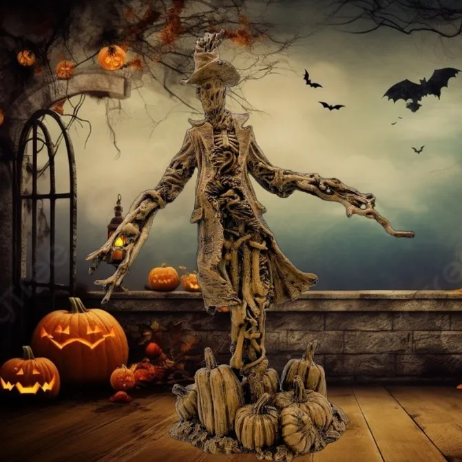 🔥Hot Sale 50% Off🔥🎃Halloween Scarecrow Decorative Ornaments
