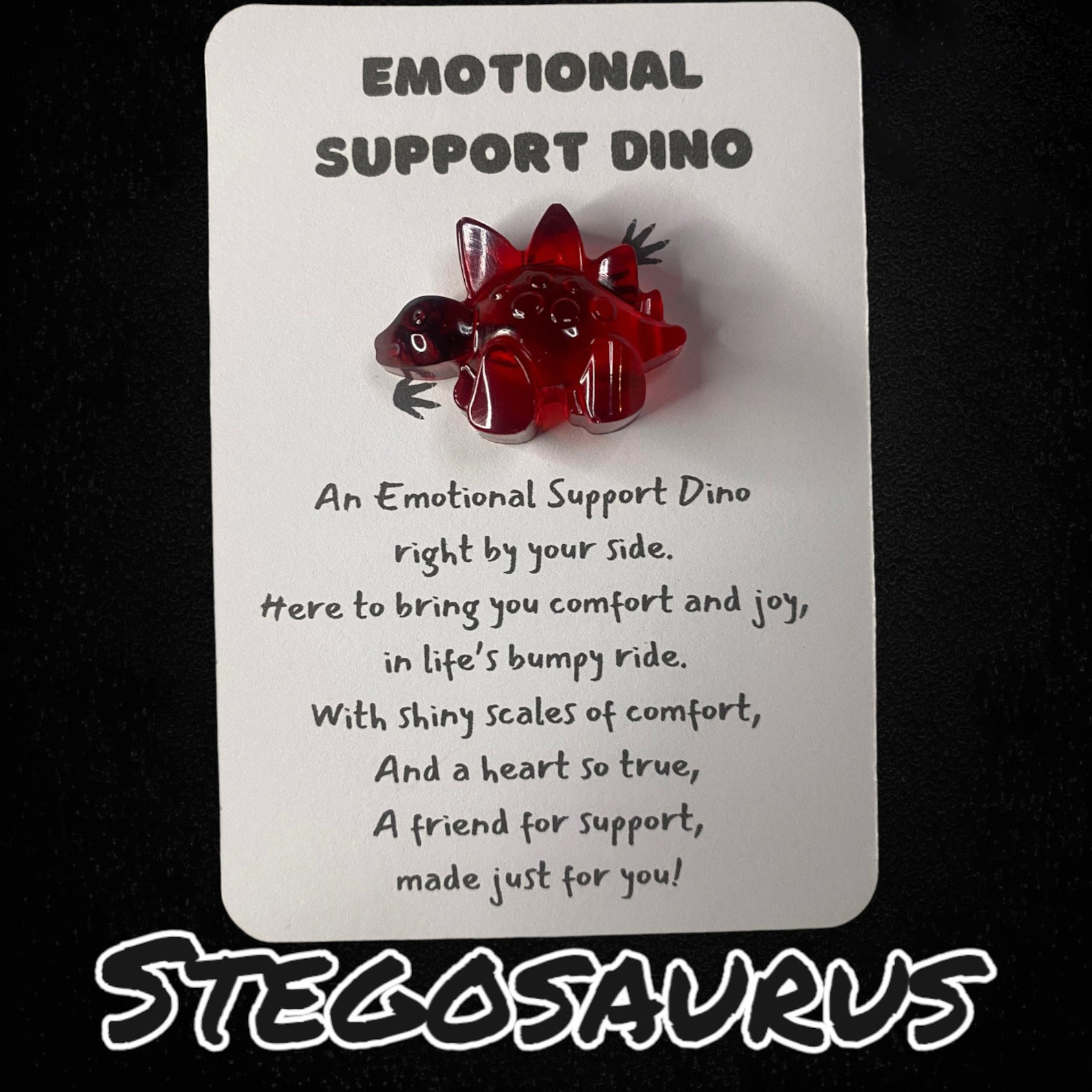Emotional Support Pocke Dino