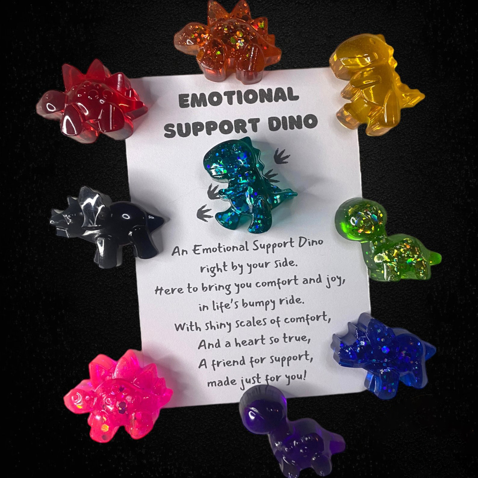 Emotional Support Pocke Dino