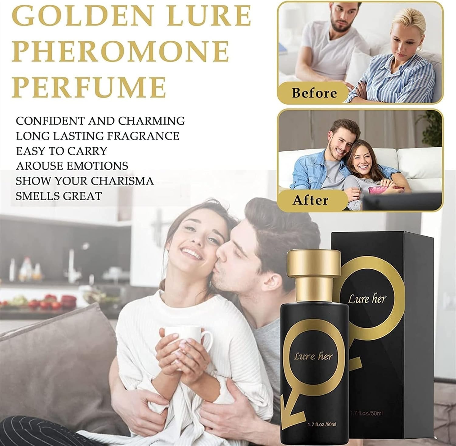 🔥 Hot Sale 50% Off🔥 🌿 LURE PERFUME (For Him & Her)