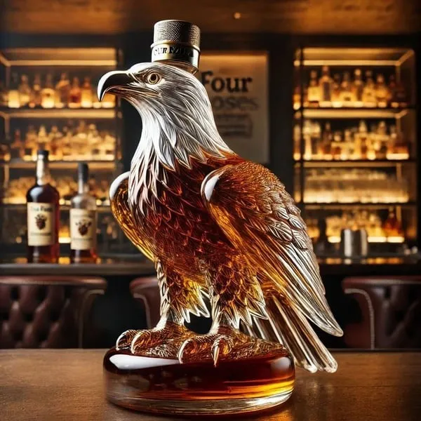 🦅Eagle Whiskey Bottle