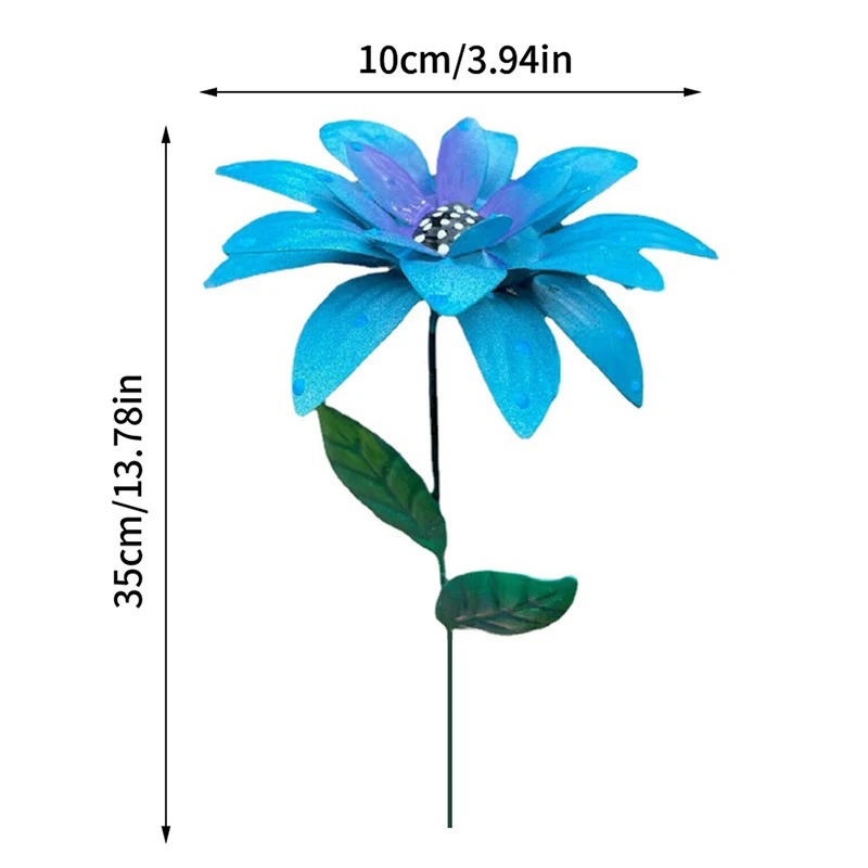 🔥HOT SALE🔥🍀Metal Flowers Garden Stakes🍀49% OFF