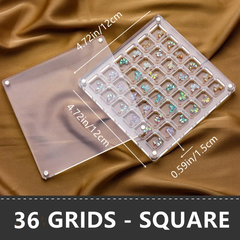 🐚Acrylic Magnetic Seashell Display Box