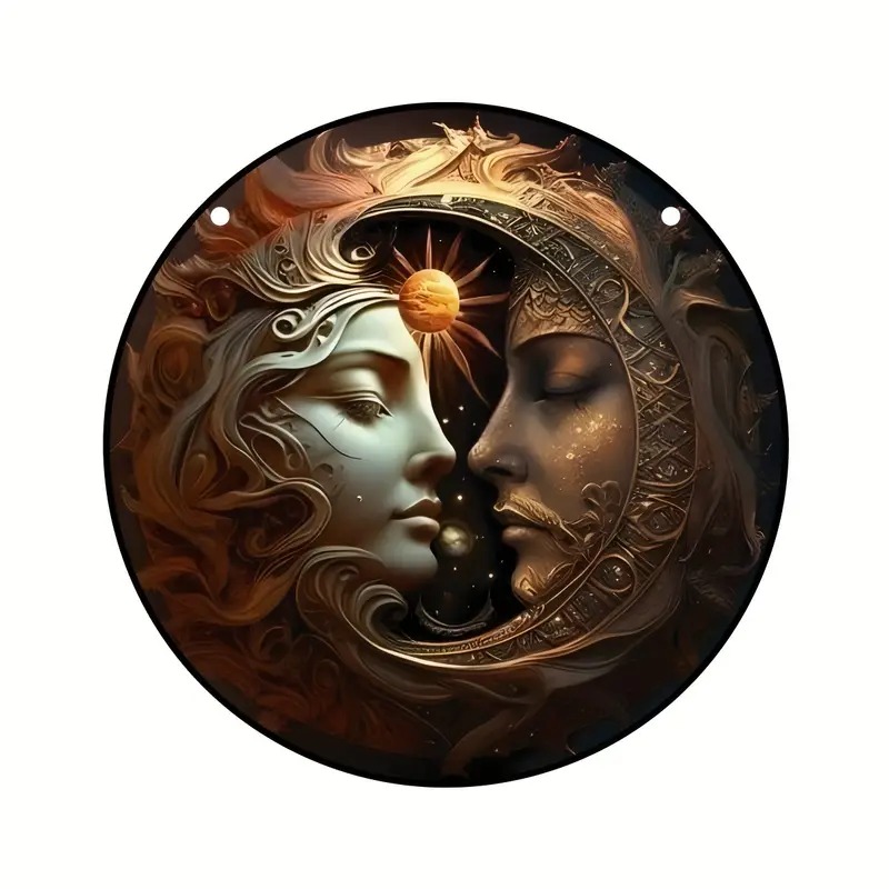 🔥Hot Sale 50% Off🔥😮Stunning Sun Tarot Card Wall Art🎇