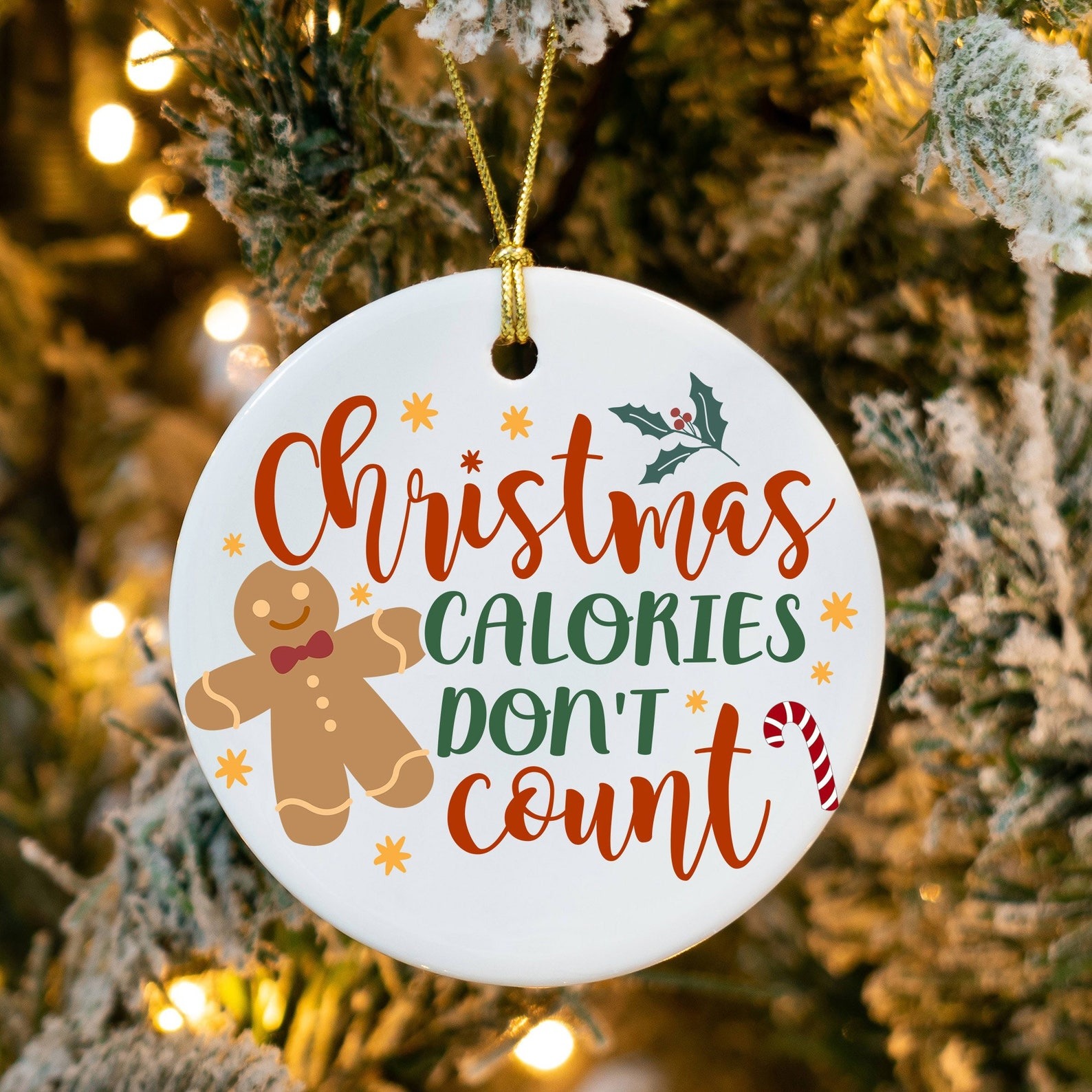 CHRISTMAS FUNNY HANGING ORNAMENT