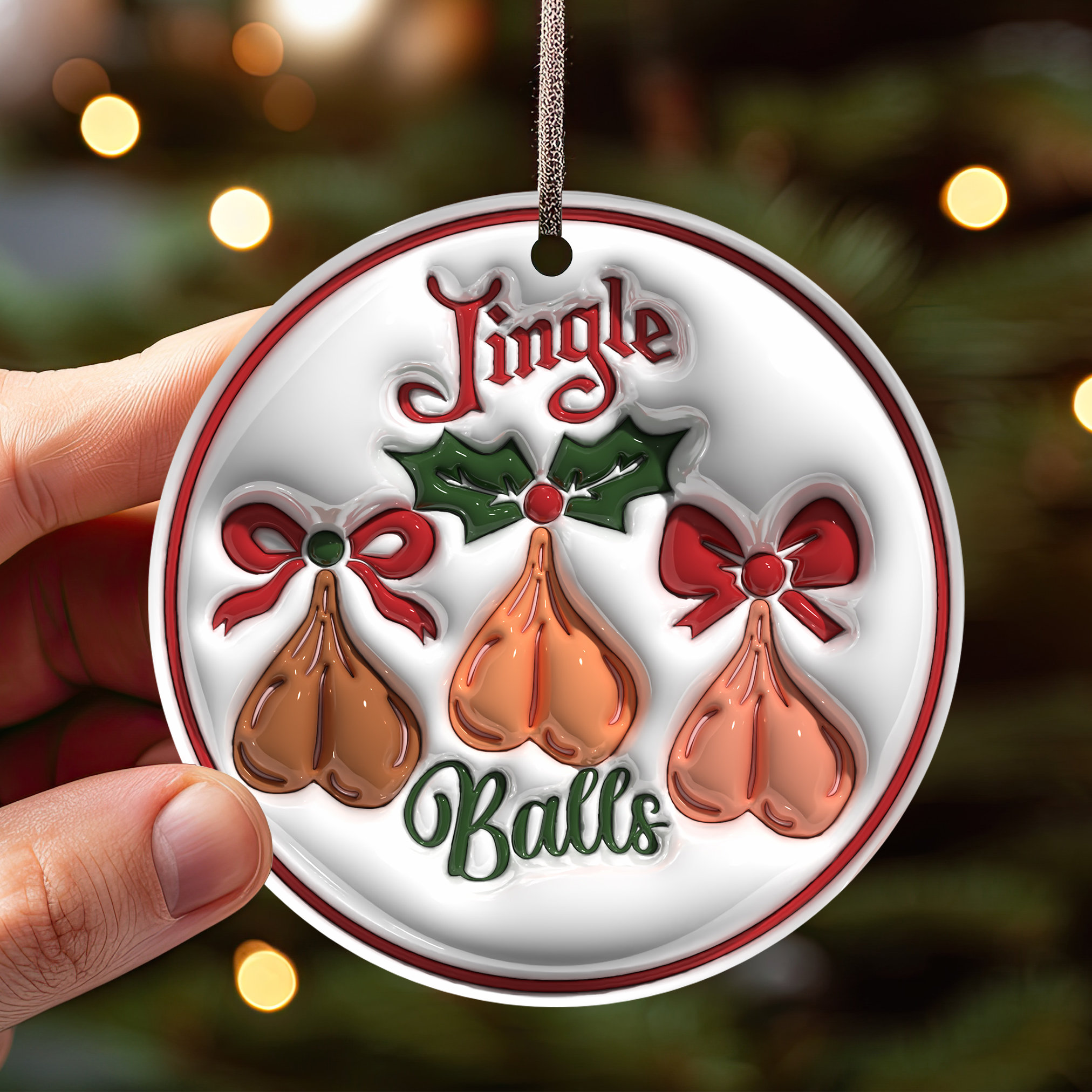 Funny Christmas Ornament