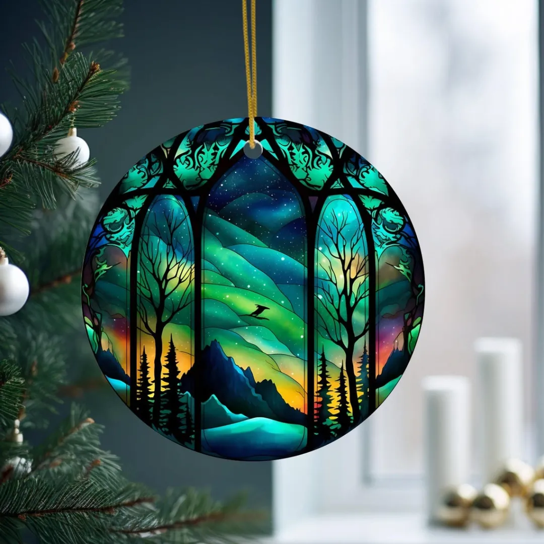 Northern Lights Tree Ornament