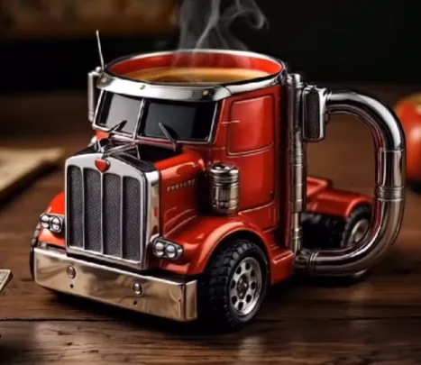 Semi-Truck Coffee Mugs