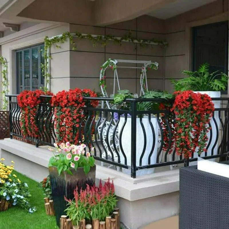 🌷Vivid Artificial Hanging Orchid Bunch