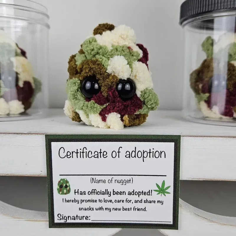 Adopt a Weed Nugget Plushie