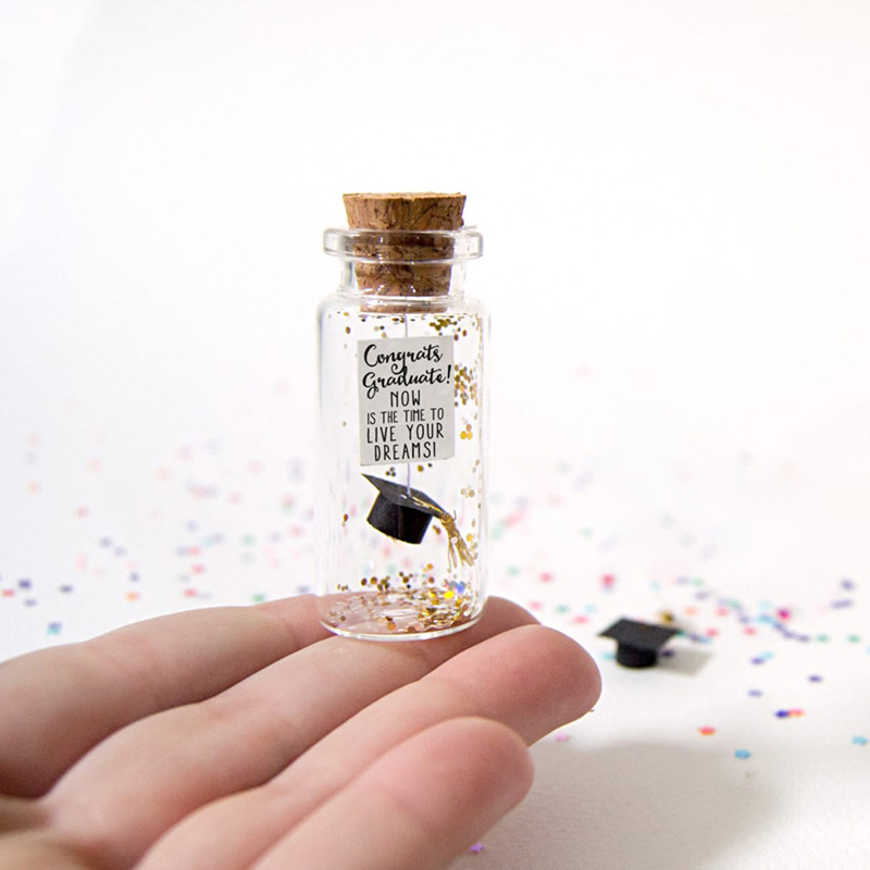 Graduation Special 50% OFF--Happy Graduation Bottle Gift
