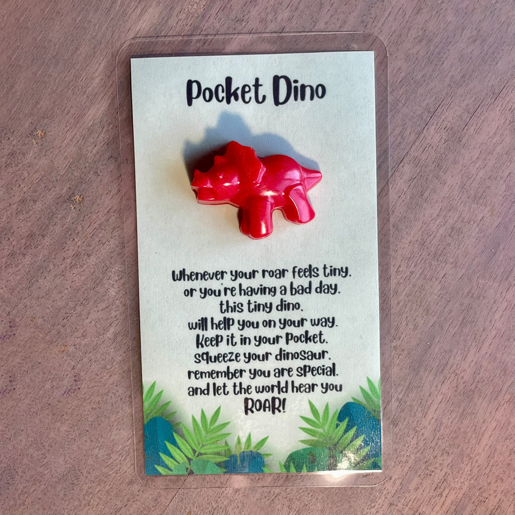 Emotional Support Pocke Dino