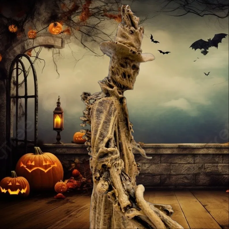 🔥Hot Sale 50% Off🔥🎃Halloween Scarecrow Decorative Ornaments