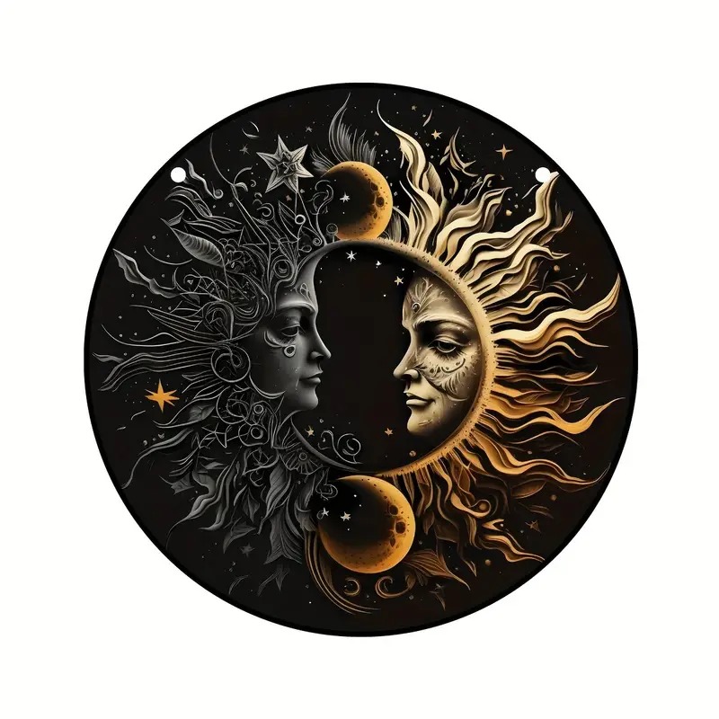 🔥Hot Sale 50% Off🔥😮Stunning Sun Tarot Card Wall Art🎇