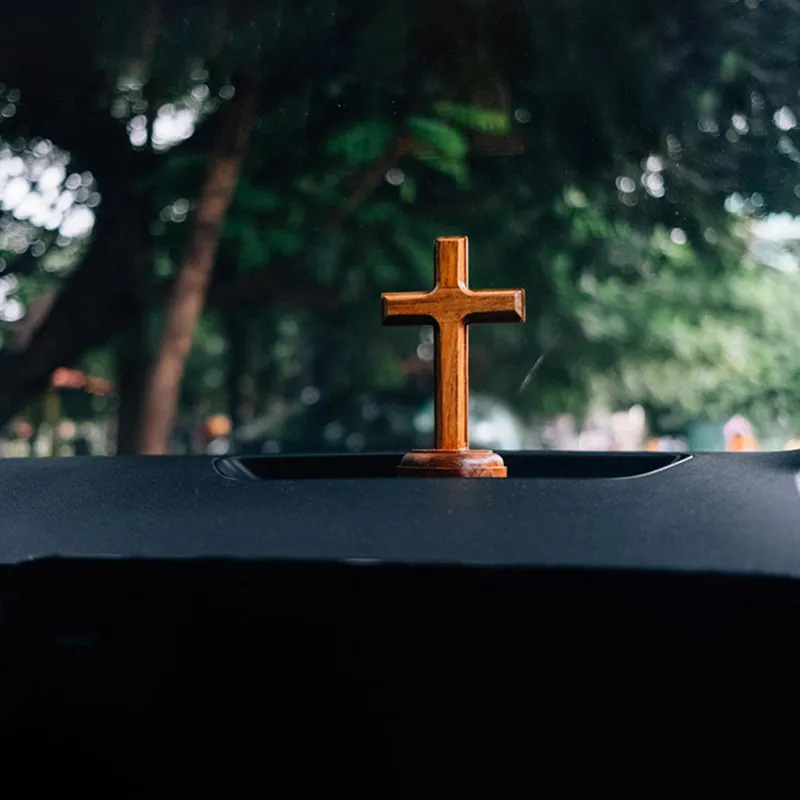 🙏Holy Wooden Cross Decor