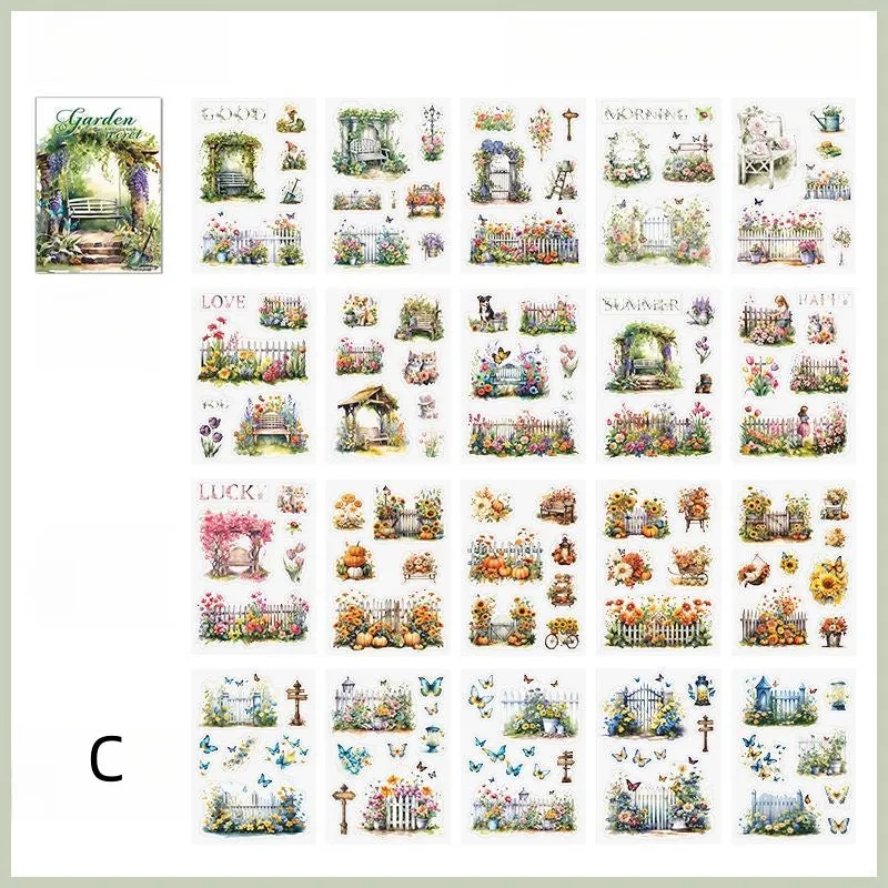 Secret Garden Sticker Book