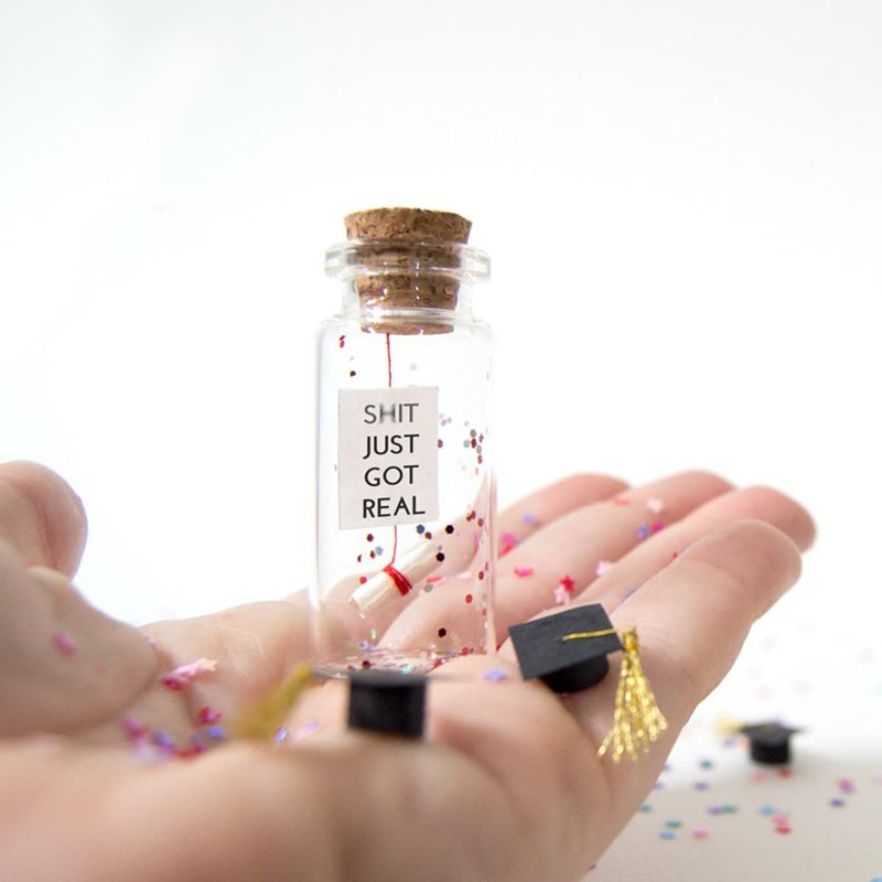 Graduation Special 50% OFF--Happy Graduation Bottle Gift