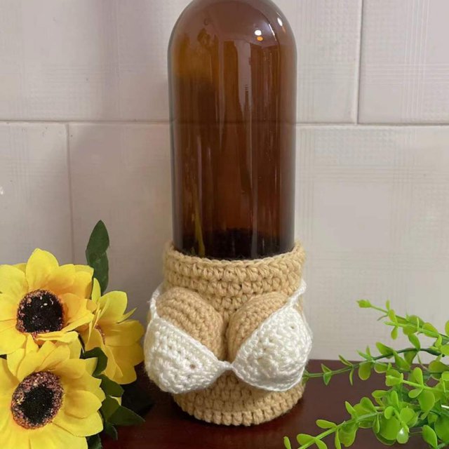 🤣Bikini Tops Beer Bottles Covers