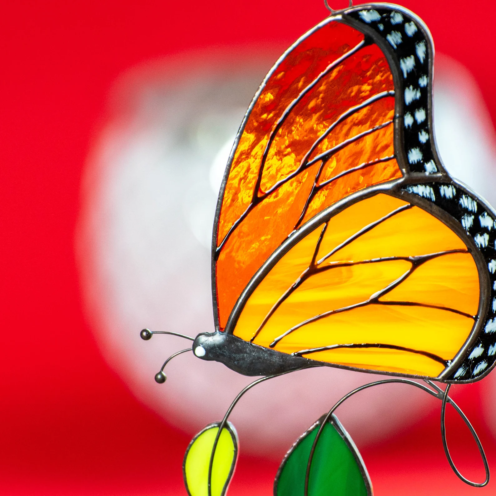 【Mother's Day Hot Sale 50% OFF】Handmade Butterfly Stained Window Hangings