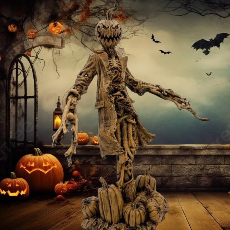 🔥Hot Sale 50% Off🔥🎃Halloween Scarecrow Decorative Ornaments