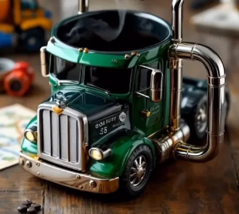 Semi-Truck Coffee Mugs