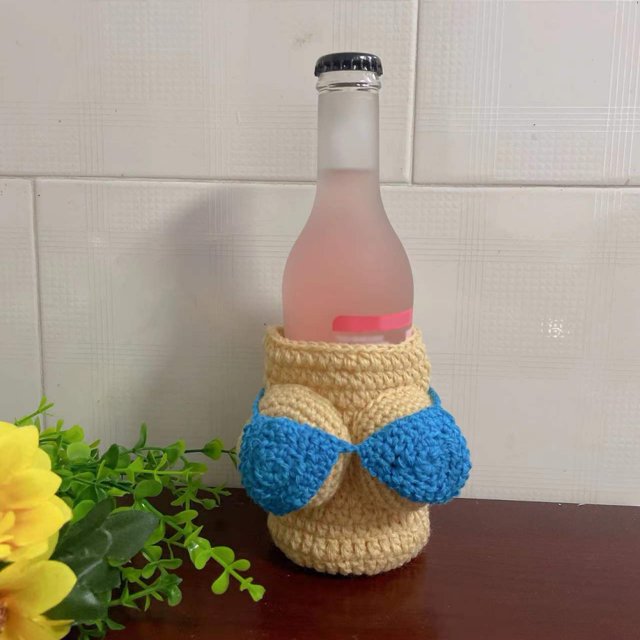 🤣Bikini Tops Beer Bottles Covers
