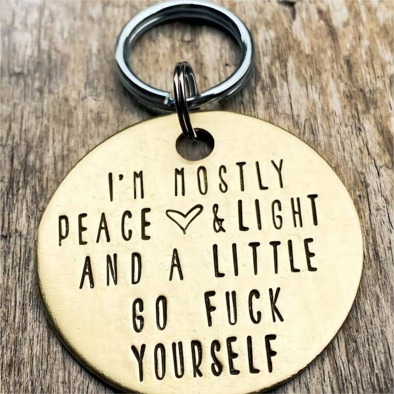 💖Funny Engraved Keychain-A Special Gift For Your Love