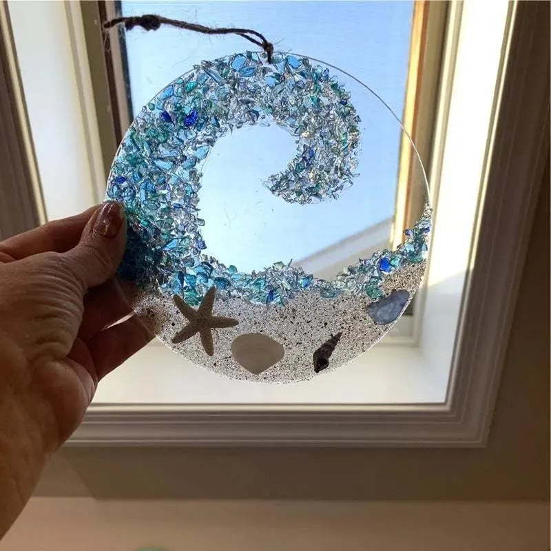 🌊Christmas Tree Beach Ornament