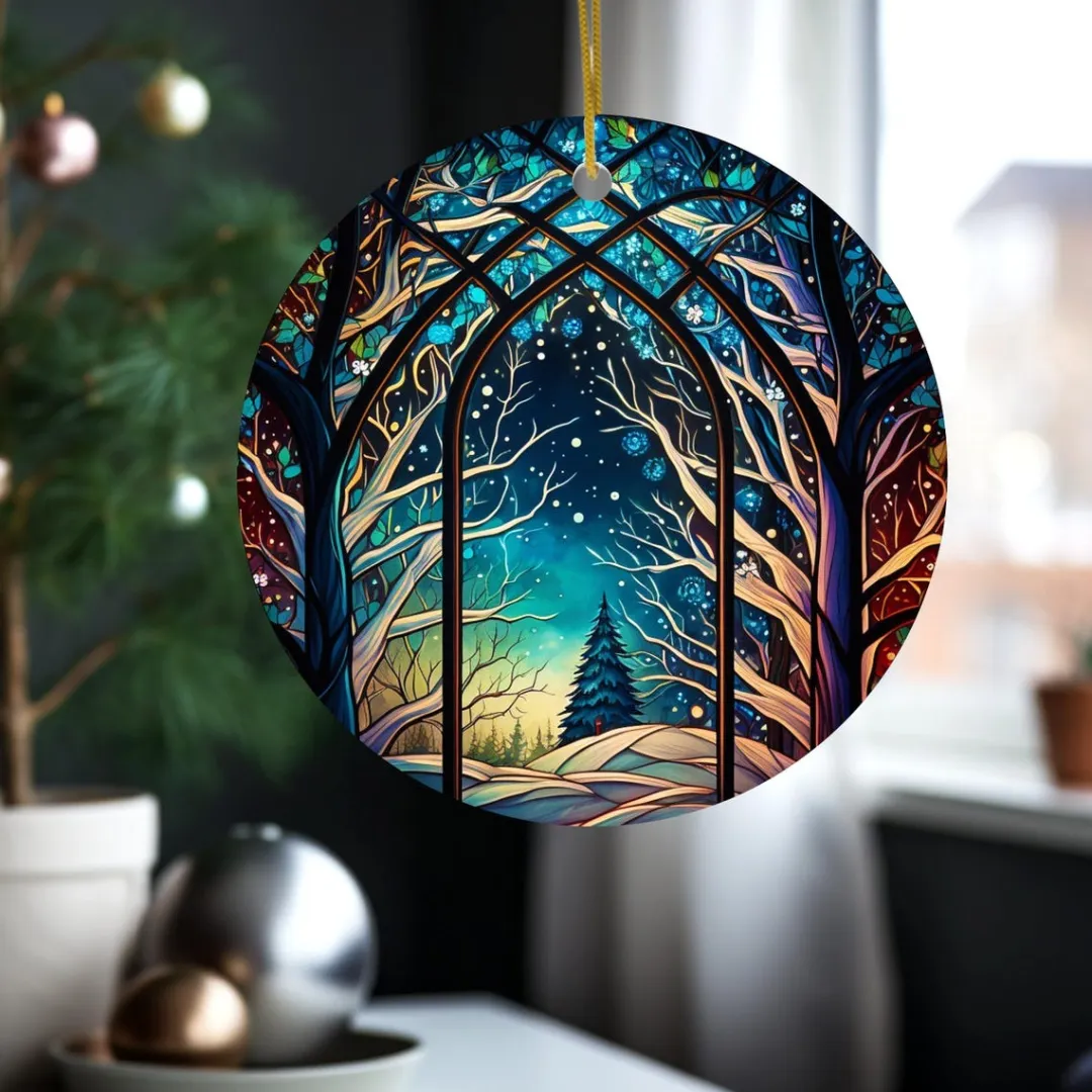 Northern Lights Tree Ornament