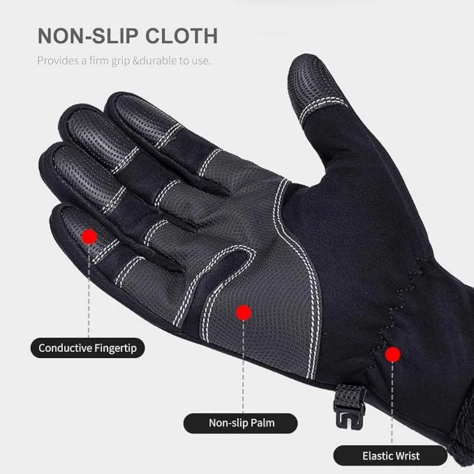 🔥Black Friday Hot Sale 75%OFF🔥 Winter Waterproof Windproof Touchscreen Gloves