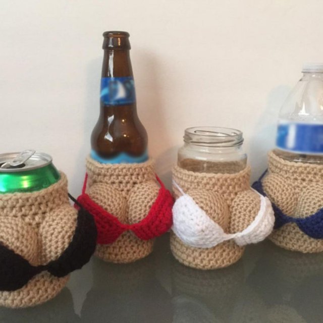 🤣Bikini Tops Beer Bottles Covers