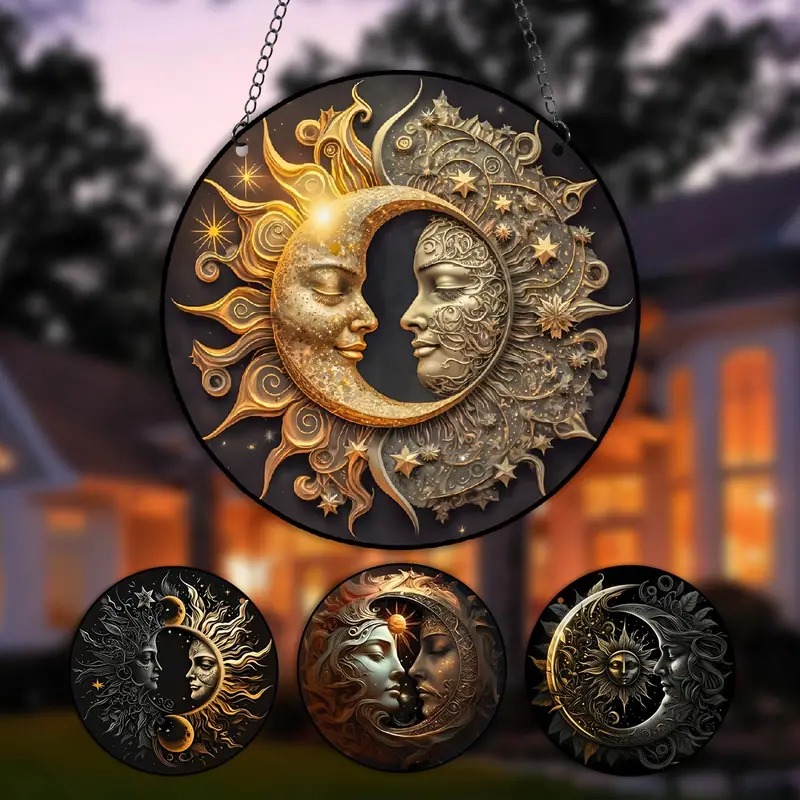 🔥Hot Sale 50% Off🔥😮Stunning Sun Tarot Card Wall Art🎇